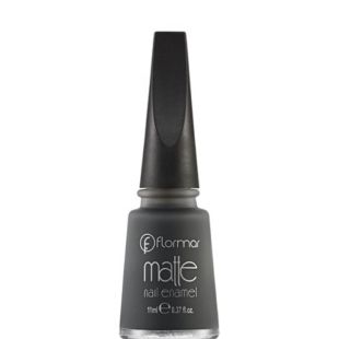 Flormar Matte Nail Enamel M 03 Elegant Grey