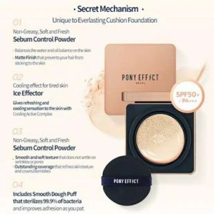 Pony Effect Cover Stay Cushion Foundation Buff
