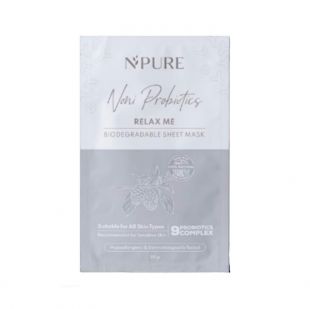 NPURE Noni Probiotics “Relax Me” Biodegradable Sheet Mask 