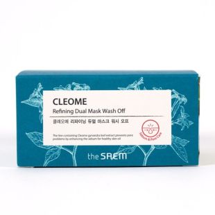 the SAEM Cleome Refining Dual Mask 
