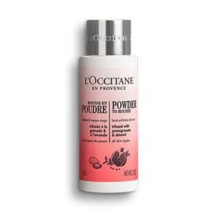 L'Occitane Powder-to-Mousse Facial Exfoliator & Mask 