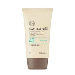 The Face Shop The Face Shop Natural Sun Eco Calming Sensitive Sun SPF 40 Skincare Sun cream for sensitive skin