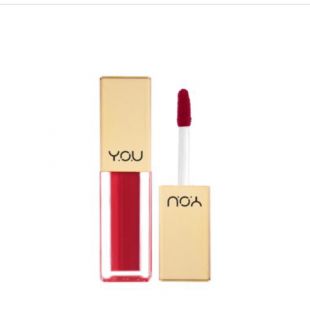 YOU Beauty The Gold One New Rouge Satin Lip Cream 01 Red Velvet
