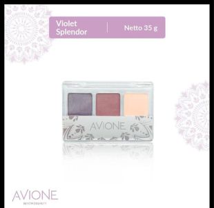 avione Eyeshadow Trio Violet Splendor