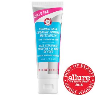 First Aid Beauty Hello FAB 

Coconut Skin Smoothie Priming Moisturizer 