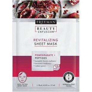 FREEMAN Revitalizing Sheet Mask Pomegranate + Peptides