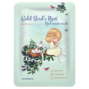 VeraClara Real Moist Mask Sheet Gold Bird's Nest