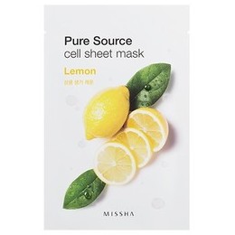 Missha Pure Source Cell Sheet Mask Lemon