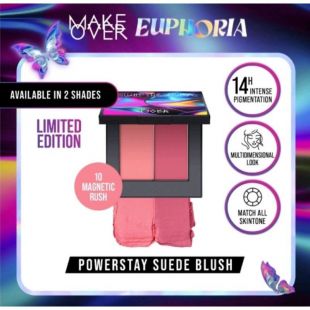Make Over Euphoria Suede Cream Blush 10 Magnetic Rush