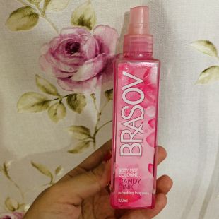 BRASOV Body Mist Cologne Candy Pink