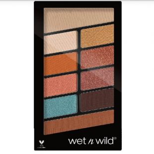 Wet n Wild Color Icon Eyeshadow 10 Pan Palette Not A Basic Peach