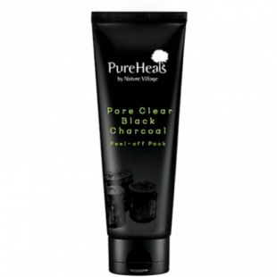 PureHeals Pore Clear Black Charcoal Peel-Off Pack 