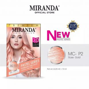 Miranda Hair Color Pastel Series MCP2 Rose Gold