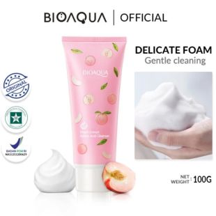 Bioaqua Peach Extract Amino Acid Cleanser 