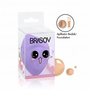 BRASOV Sponge Beauty Blender Ungu
