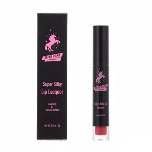 Miniso Mini Poni Super Silky Lip Lacquer Nude Rose