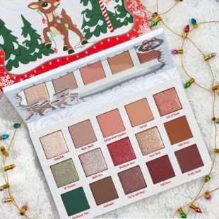 Colourpop Cosmetics Rudolph The Red-Nosed Reindeer Palette 