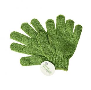 The Body Shop Bath Gloves Green