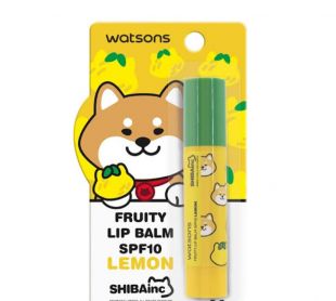 Watsons Fruity Lip Balm SPF 10 Lemon