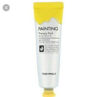 Tony Moly Painting Therapy Pack Moisturizing Yellow Color Cream Clay