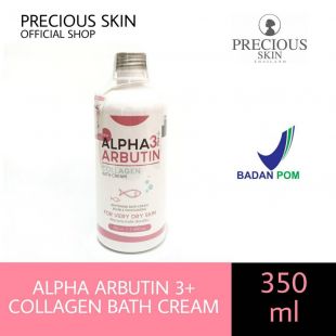 Precious Alpha Arbutin 3 Plus Collagen Bath Cream 