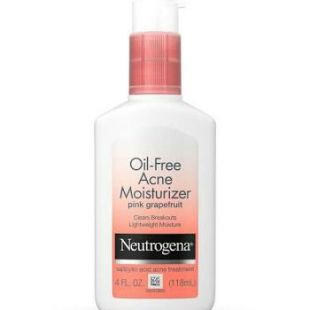 Neutrogena neutrogena oil free acne moisturizer pink grapefruit