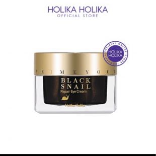Holika Holika Holika holika prime youth black snail repair eye cream Dark circles and anti aging