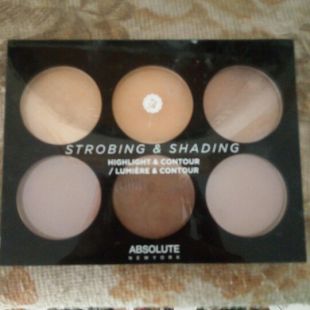 Absolute New York Strobing and Shading Palette Tan to Deep