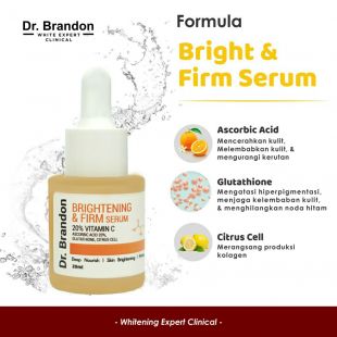 Dr. Brandon Vit.C 20% Brightening & Firming Serum 