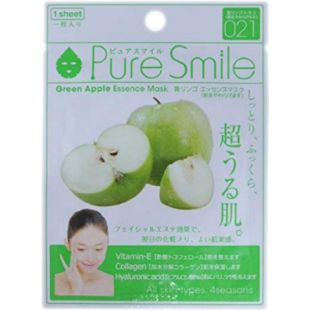 Pure Smile Green Apple Essence Mask 