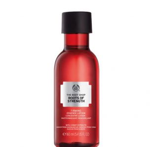 The Body Shop Roots of Strength Essence Lotion 
