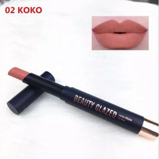 Beauty Glazed Matte Liquid Lipstick 02 Koko