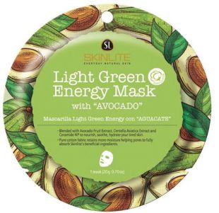 Skinlite Skinlite Light Green Energy Mask Avocado