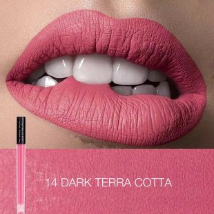 Focallure Matte Creamy Liquid Lipstick 14 Dark Terra Cotta