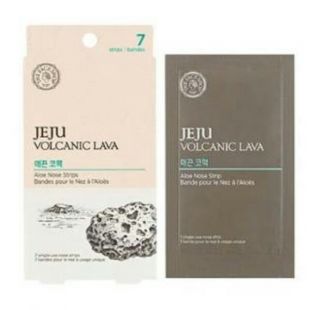 The Face Shop Jeju Volcanic Lava Ash Nose Strips 