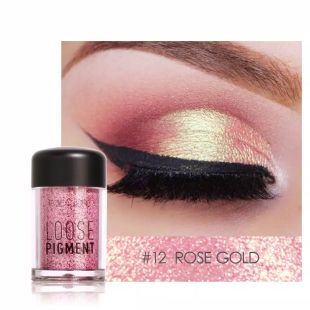 Focallure Loose Pigment Eyeshadow 12 Rose Gold