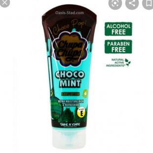 Bling Pop chupa chups choco mint body lotion 