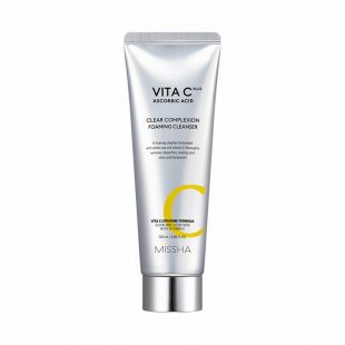 Missha Vita C Plus Clear Complexion Foaming Cleanser 