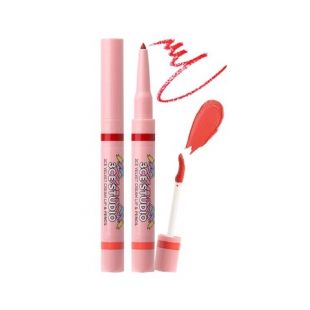 3CE Studio Velvet Cream Lip & Pencil Coral Moon