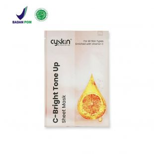 Calysta Skin Care C-Bright Tone Up Sheet Mask 