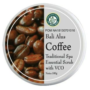 Bali Alus Traditional Spa Essential Scrub Coffee