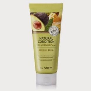 the SAEM Natural Condition Cleansing Foam Avocado & Cheese
