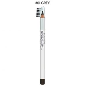 SilkyGirl Brow Shaper Pencil 01 Grey