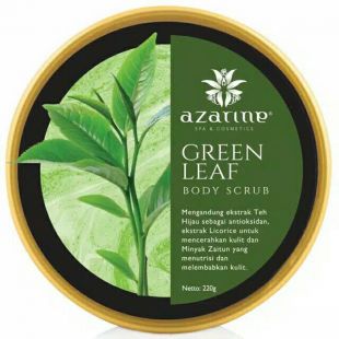 Azarine Cosmetic Body Scrub Green Leaf