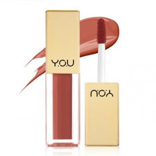 YOU Beauty The Gold One New Rouge Satin Lip Cream 03 Cinnamon Spice