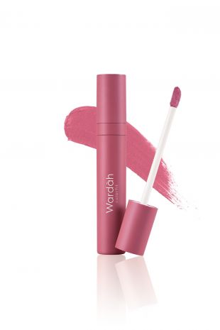 Wardah Colorfit Velvet Matte Lip Mousse 04 Pink Sweetheart