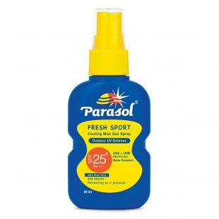 Parasol Cooling Mist Sun Spray SPF 25+ PA++ Fresh Sport