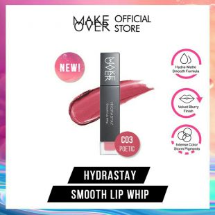 Make Over Hydrastay Smooth Lip Whip C03 Poetic