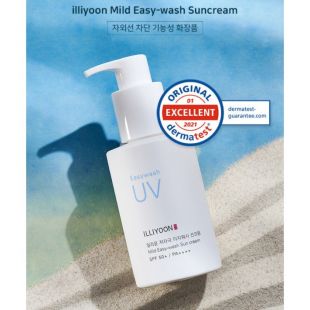 Illiyoon Mild Easy Wash Sun Cream 150ml SPF50+ PA++++ 