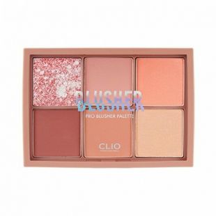 Clio Pro Blusher Palette Mute Petal 